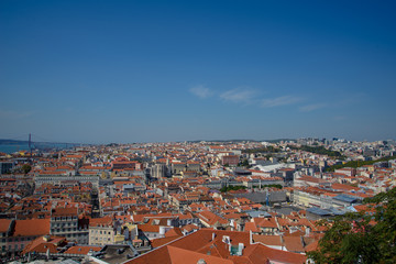 Fototapeta na wymiar City of Lisbon in Portugal 