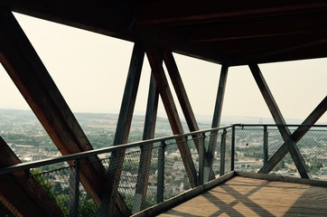 Fototapeta na wymiar Obseravtion tower in Koblenz