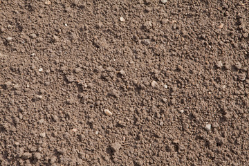 close up clay soil