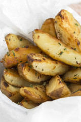 French fries golden and crunchy