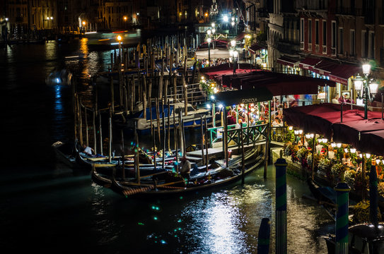 Boat at Grand Canal, Venice © Widiyuta