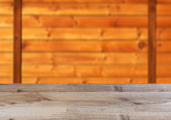 The texture of the wood. Background with empty table. Flooring.