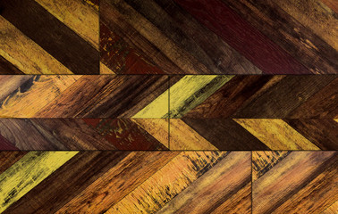Texture Wooden parquet. Flooring. Seamless. The top view. Close-up.