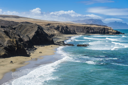 Playa del Viejo Rey, La Pared, Fuerteventura, Canary Islands, Spain, Atlantic