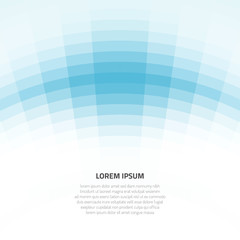 Abstract background with curved geometric shapes. Vector illustration for modern design.