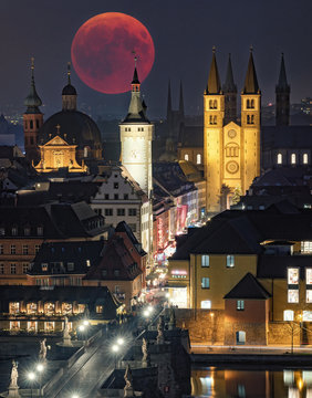 W&uuml;rzburg Blutmond