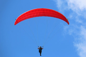 Paraglider flying wing