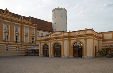 Fototapeta premium Melk Abbey - famous hilltop Benedictine monastery, Austria