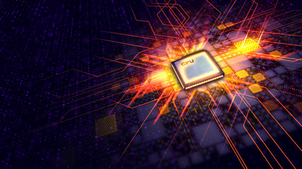 Shining Micro CPU looks like an energy crown