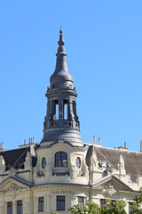 Top of the house in the famous historical ring street of the city - Ringstrasse
