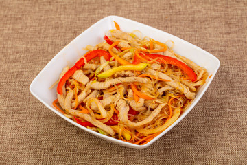 Glass noodle with pork
