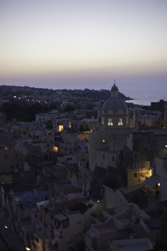 Dusk on Procida