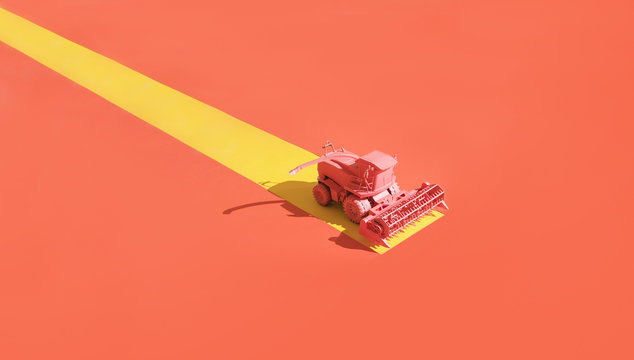 Harvester /combine machine.