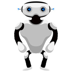 Isolated cute android icon