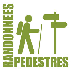 Logo randonnées pédestres.