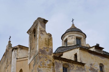 Fototapeta na wymiar Historical church of Calvi
