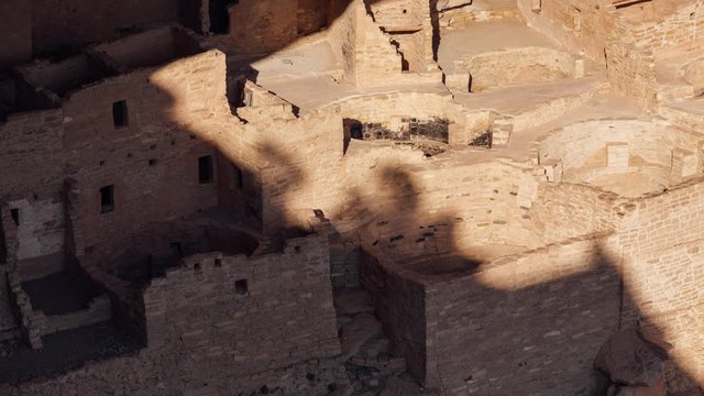Cliff Palace Pueblo Ruins in Mesa Verde