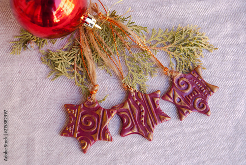 Polymer Clay Christmas  Ornaments  Wikie Cloud Design Ideas