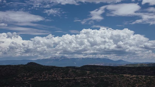 Summer Clouds over Mancos in Mesa Verde