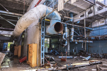 Former Jupiter factory in Pripyat