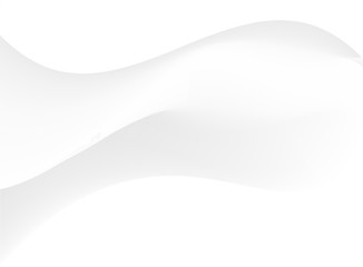 Soft white and gray color tone wavy minimal background.