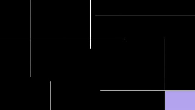 Sfondo con quadri e linee