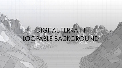 Digital Terrain Backgrounds - Powered by Adobe