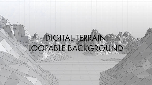 Digital Terrain Backgrounds