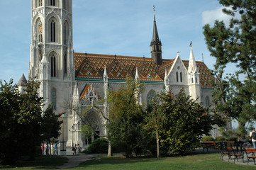 Eglise Matthias à Budapest, capitale de la Hongrie.