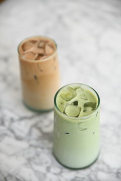 Iced lattes