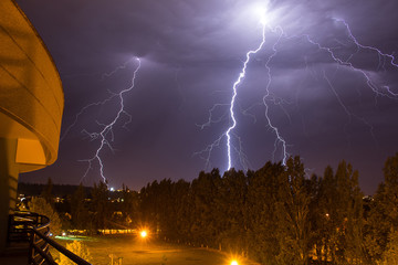 Heavy Thunder Storm
