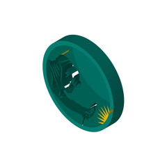 welder isometric right top view 3D icon