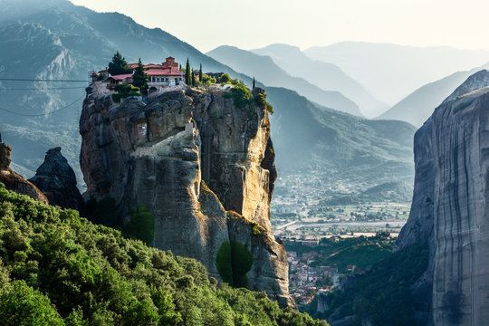 Meteora with the Monastery of the Holy Trinity