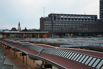 Central station in Oslo. Norway