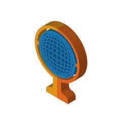 Globe isometric right top view 3D icon