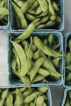 Whole edamame soybeans