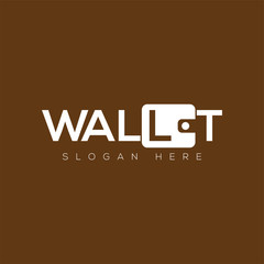 Wallet Logotype vector template