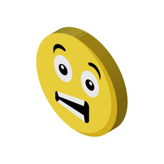 Sca isometric right top view 3D icon