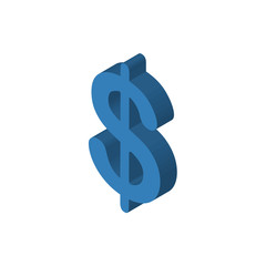 Obraz premium Chile currency isometric right top view 3D icon