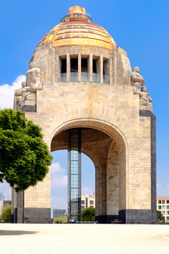 The Monument to the Revolution in Mexico City