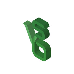 bvs isometric right top view 3D icon