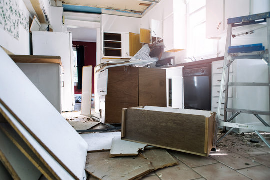 Kitchen: Refuse Starts To Pile Up In Remodel Job