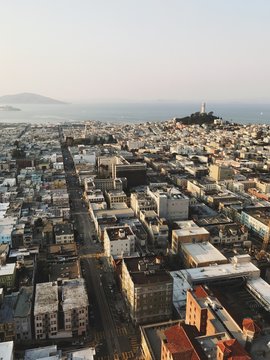 View of San Francisco from above