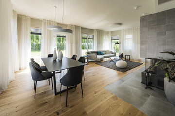 Contemporary living room