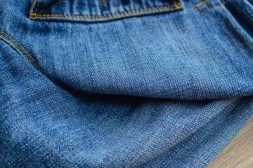 Fototapeta premium Fine Detail Of Denim