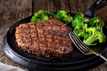 Grilled Pepper Steak