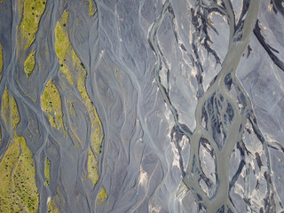 Abstract aerial view