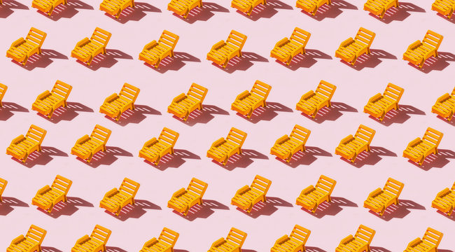 Deck chair miniature