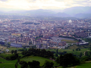 Fototapeta premium ciudad de Oviedo en Asturias. España. Europa