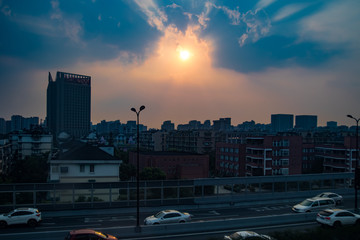 the beautiful sunshine